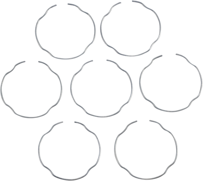 JAMES GASKET Fork Seal Retainers - 49 mm JGI-46513-01
