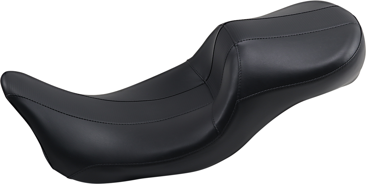 LE PERA Maverick Daddy Long Legs Seat - Black w/ HR Carbon Fiber Inlay - FL '08-'23 LK-957DLHR3