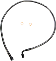 MAGNUM SHIELDING Brake Line - 10 mm-90° - 32" - Black Pearl AS47232