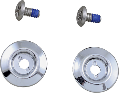 BILTWELL Gen 2 Hardware Kit - SS Screw - Chrome Baseplate 0034-150-67