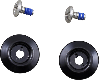 BILTWELL Gen 2 Hardware Kit - SS Screw - Black Baseplate 0034-150-68