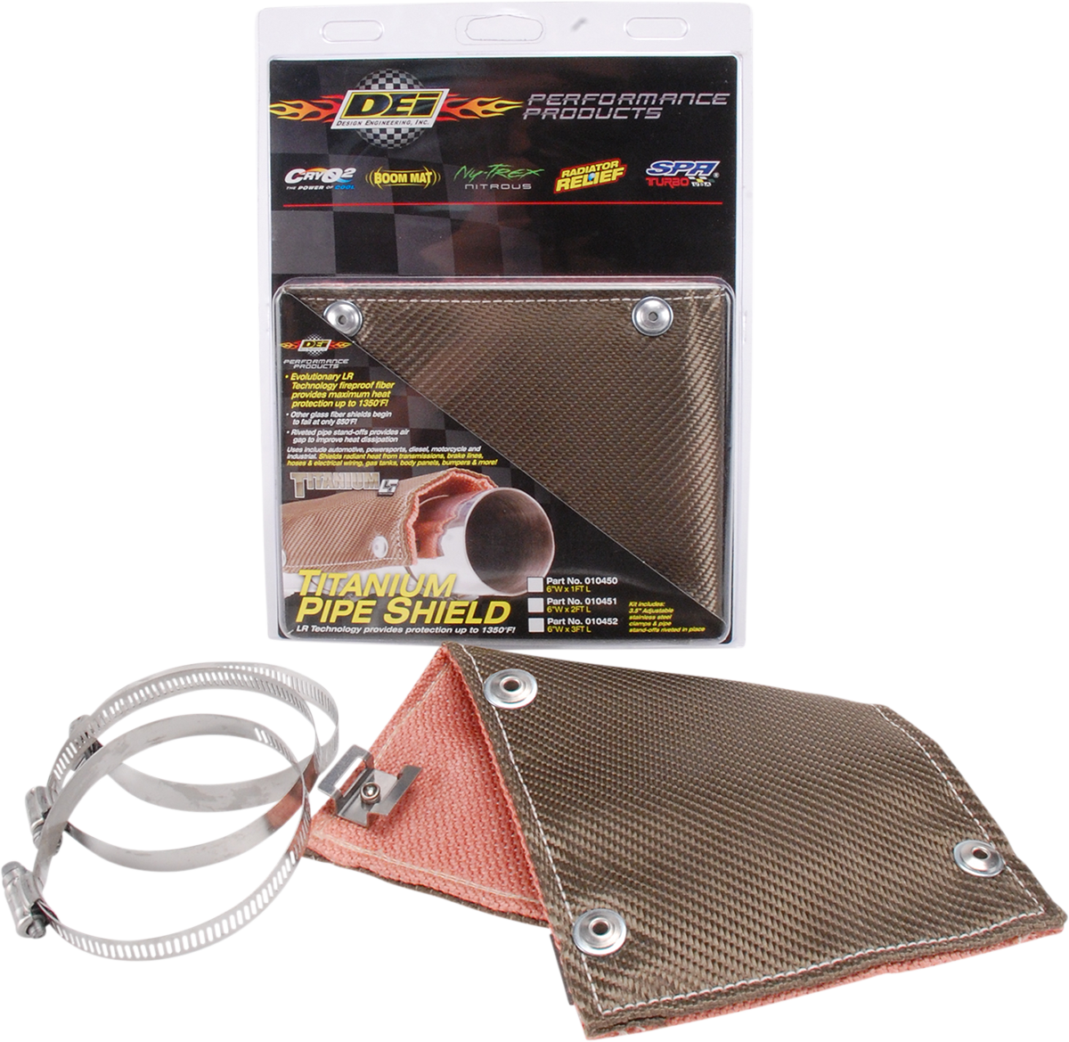 DEI Flexible Heat Shield - 6" x 12" 010450