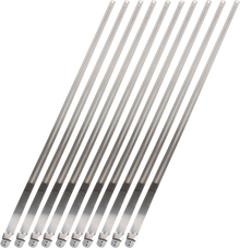 DEI Positive Locking Ties - 1/2" x 20" - Stainless Steel 010213