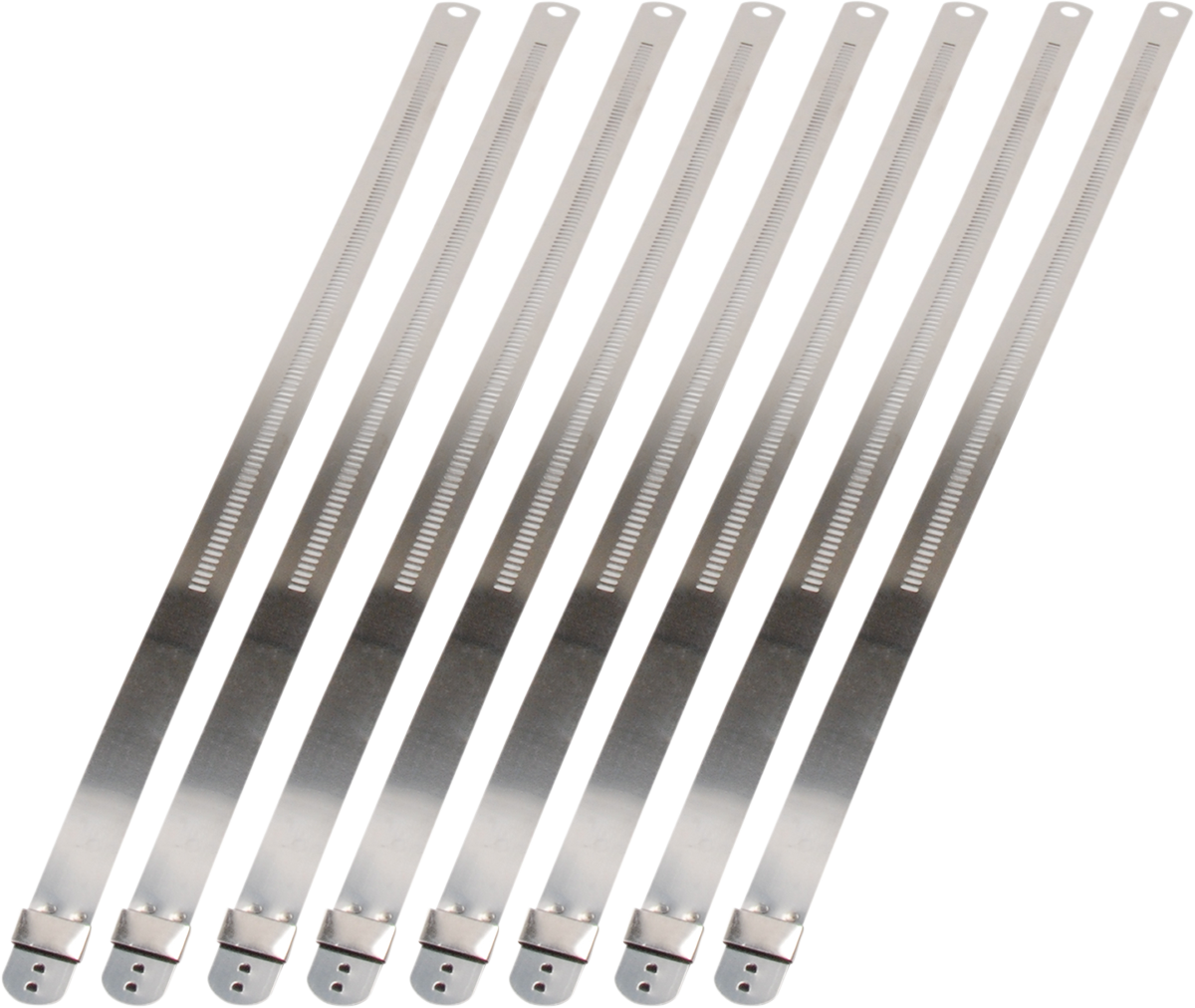 DEI Positive Locking Ties - 1/2" x 9" - Stainless Steel 010211