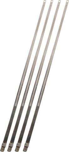 DEI Positive Locking Ties - 1/4" x 14" - Stainless Steel 010209