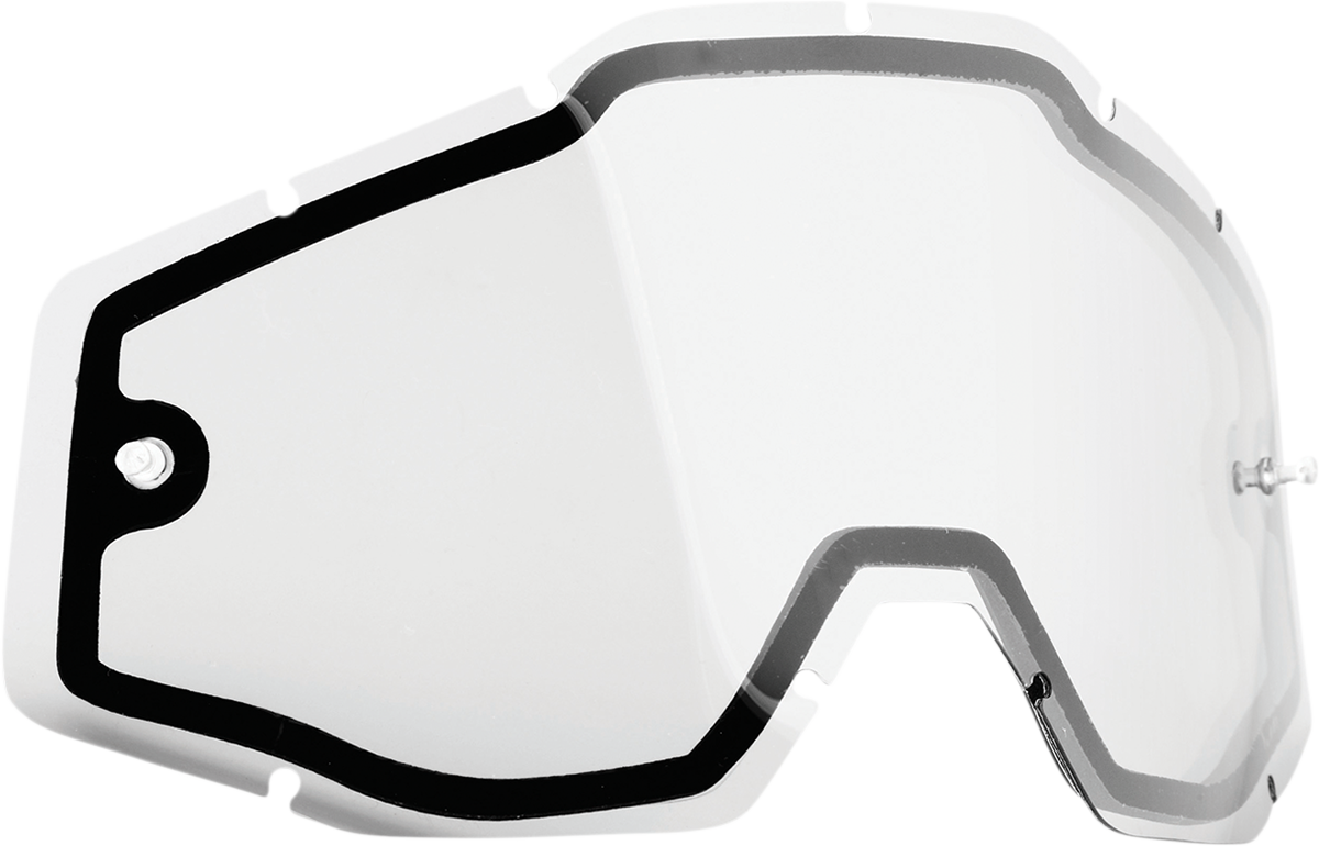 FMF PowerBomb/PowerCore Lens - Dual Pane - Clear F-59007-00001