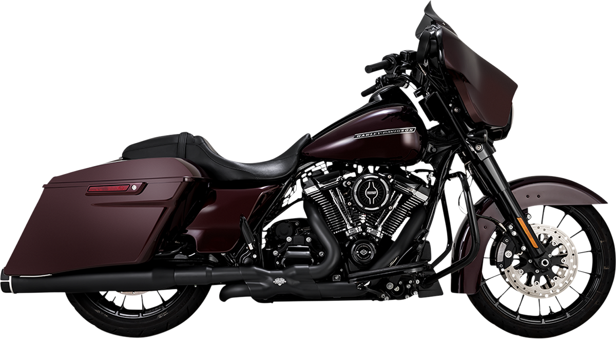 VANCE & HINES 4-1/2" Torquer Slip-On Mufflers - Machine Cut 46676