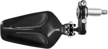 PARTS UNLIMITED Mirror - Side View/Bar End - Oval - Black 98002