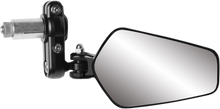 PARTS UNLIMITED Mirror - Side View/Bar End - Oval - Black 98002