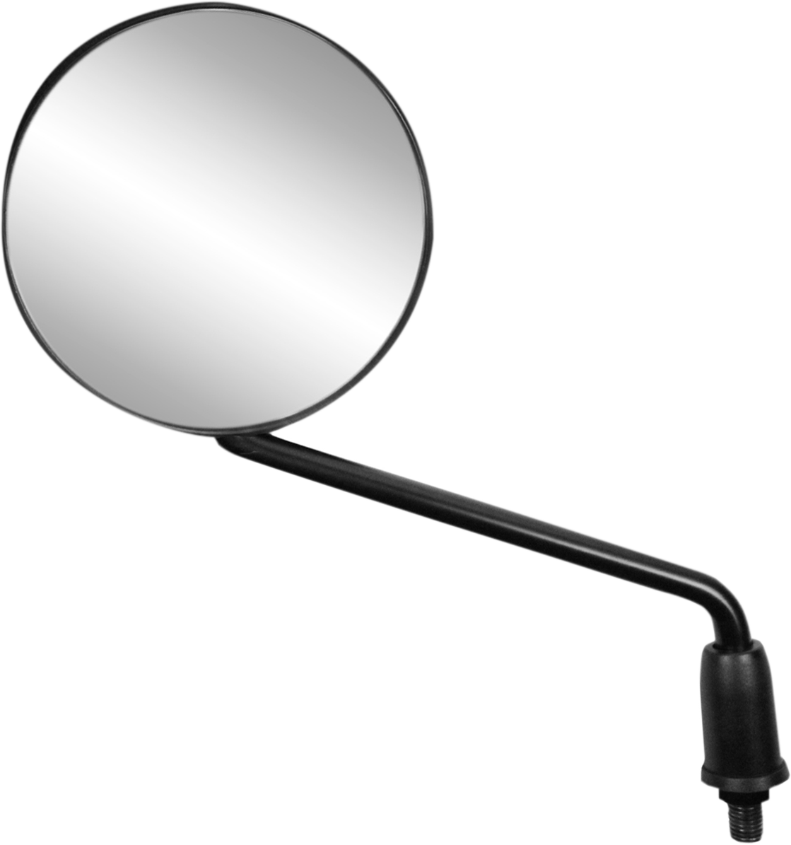 PARTS UNLIMITED Mirror - Side View - Round - Black 95135