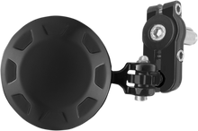 PARTS UNLIMITED Mirror - Side View/Bar End - Round - Black 98001