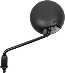 PARTS UNLIMITED Mirror - Side View - Round - Black 95135
