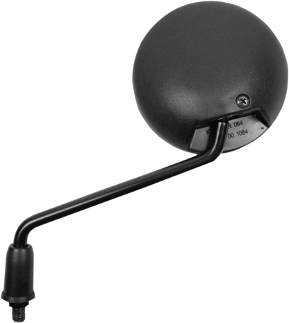 PARTS UNLIMITED Mirror - Side View - Round - Black 95135