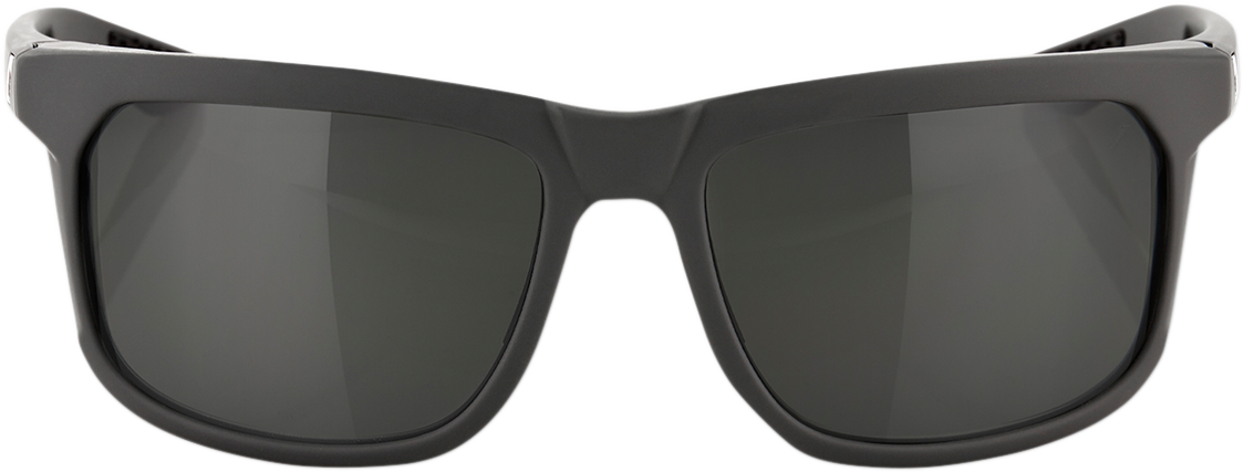 100% Hakan Sunglasses - Soft Tact Cool Gray - Smoke Lens 61036-188-57
