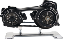 BELT DRIVES LTD. Open Belt Drive with Two-Piece Motor Plate - 2" - Black M18S-B
