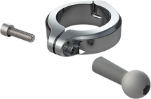 CIRO Aluminum Clamp Kit - Ball Mount - 1-1/2" Handlebars - Chrome 50134