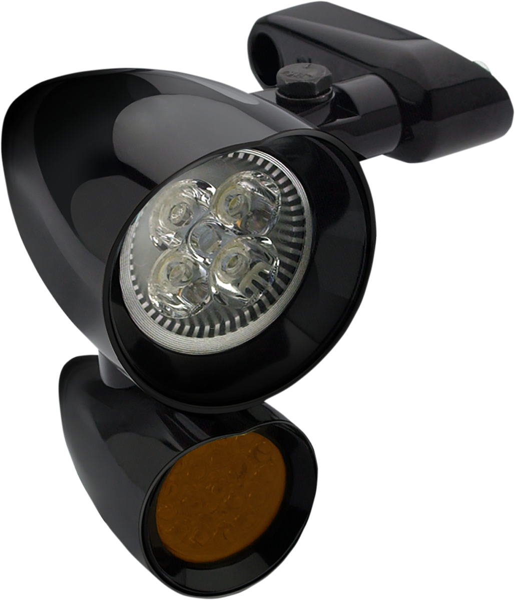 HEADWINDS Spotlight - Turn Signal - Black FLT900VD0015ZAP