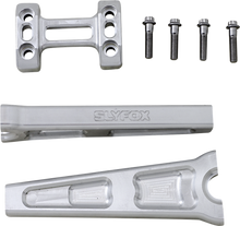 SLYFOX Handlebar Riser Kit - Straight - 1" Clamping - 8" Rise - Raw TM-SLY5