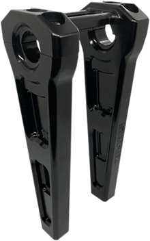 SLYFOX Handlebar Riser Kit - Straight - 1" Clamping - 8" Rise - Black TM-SLY6
