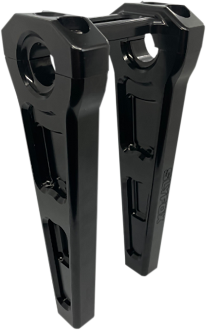 SLYFOX Handlebar Riser Kit - Straight - 1" Clamping - 8" Rise - Black TM-SLY6