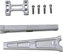 SLYFOX Handlebar Riser Kit - Straight - 1" Clamping - 10" Rise - Raw TM-SLY7