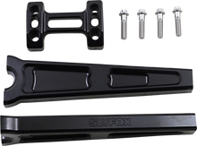 SLYFOX Handlebar Riser Kit - Straight - 1" Clamping - 10" Rise - Black TM-SLY8
