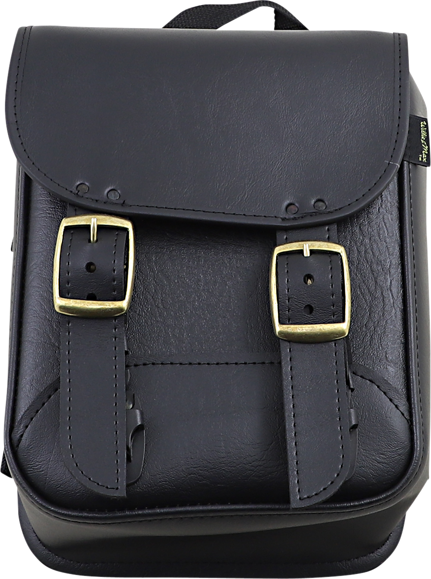 WILLIE & MAX LUGGAGE Brass Monkey Sissybar Bag - Black 59591-08