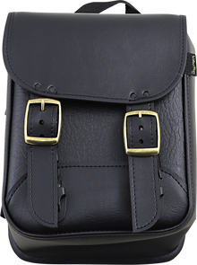 WILLIE & MAX LUGGAGE Brass Monkey Sissybar Bag - Black 59591-08