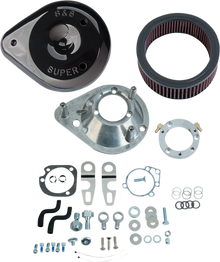 S&S CYCLE Teardrop Air Cleaner - Gloss Black 170-0307E