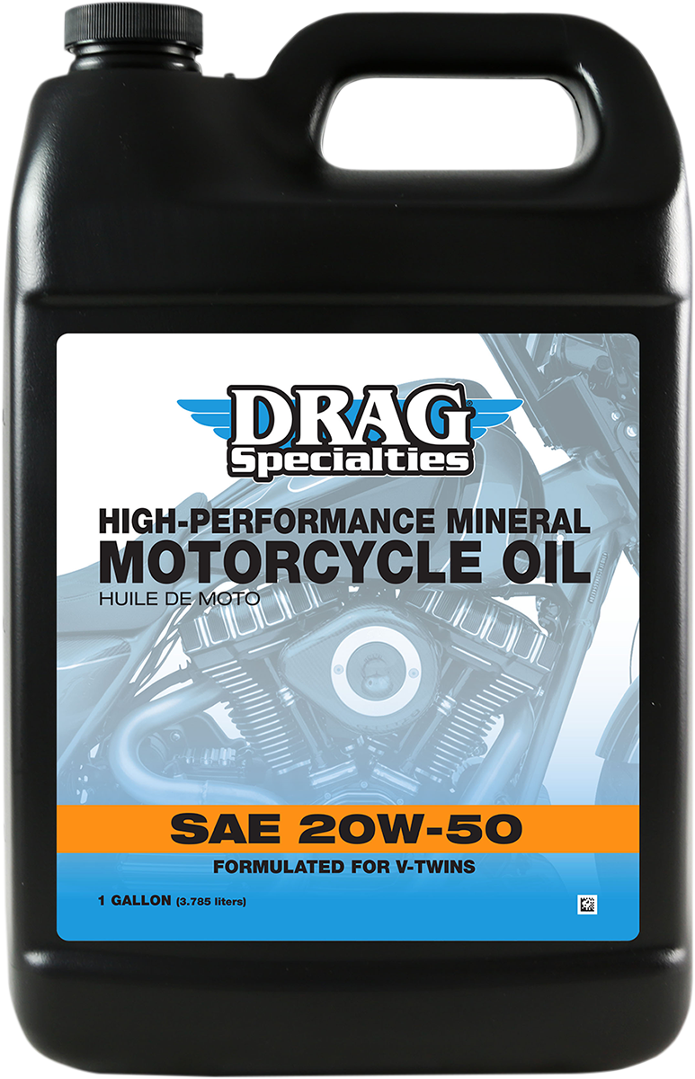 DRAG SPECIALTIES OIL Engine Oil 20W-50 - 1 US gallon 198926