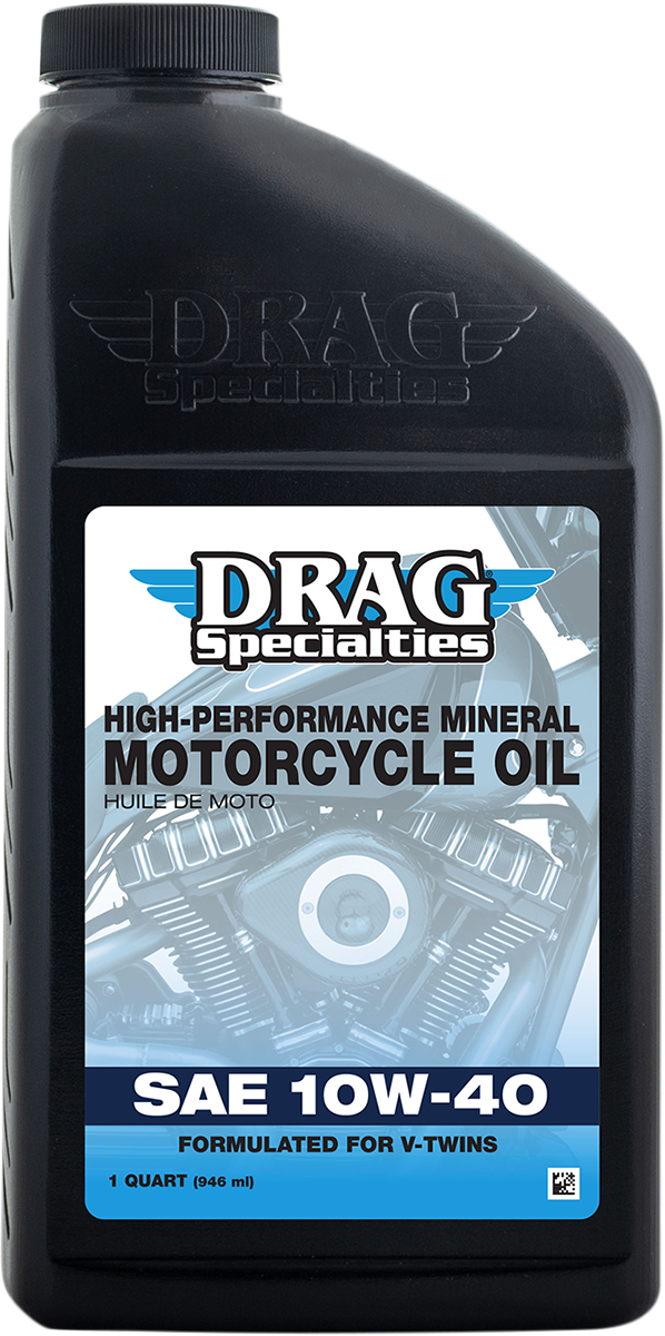 DRAG SPECIALTIES OIL Engine Oil - 10W-40 - 1 US quart 198918