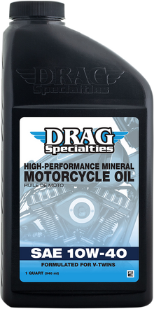 DRAG SPECIALTIES OIL Engine Oil - 10W-40 - 1 US quart 198918