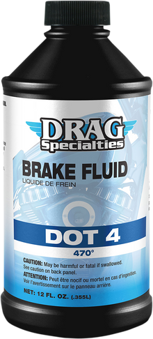 DRAG SPECIALTIES OIL DOT 4 Brake Fluid - 12 U.S. fl oz. 200184