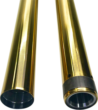 PRO-ONE PERF.MFG. Fork Tube - 49 mm - 22.875" - Gold 105125G