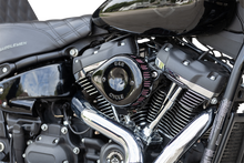 S&S CYCLE Mini Teardrop Stealth Air Cleaner Kit - Gloss Black 170-0436C