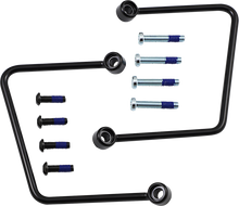 DRAG SPECIALTIES Saddlebag Support Kit - Black - FL/FX '18-'23 S77-0155GB