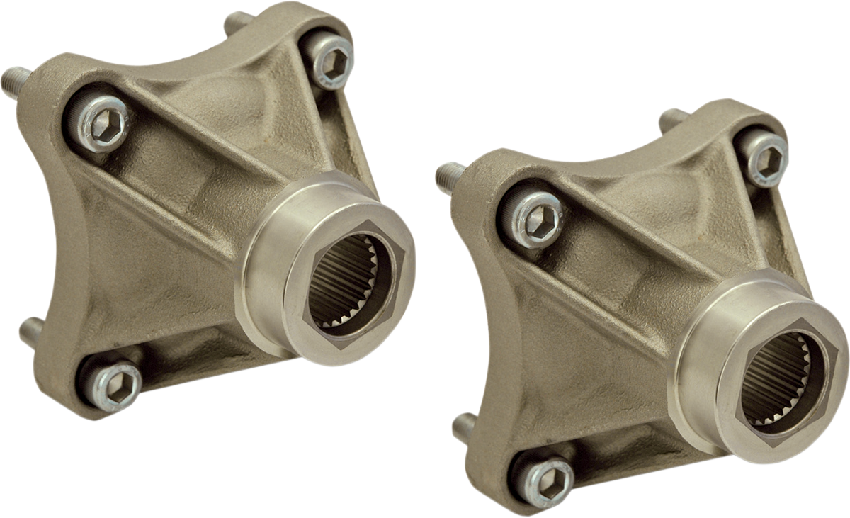DURA BLUE Wheel Hubs - Rear - Extended - 26 Spline - 4/110 - Suzuki/Arctic Cat/Kawasaki 1341/110X