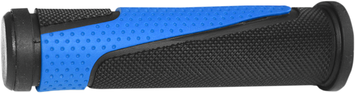 PRO GRIP 807 Double Density Open End Grips - Light Blue/Black PA080722NEAZ