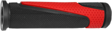 PRO GRIP 807 Double Density Open End Grips - Red/Black PA080722NERO