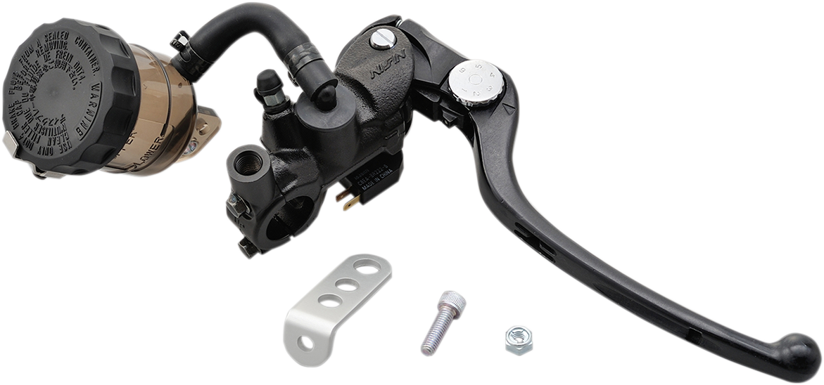 SHINDY Radial Master Brake Kit -19 mm - Black/Black - Smoke Reservoir 17-658U