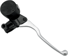 SHINDY Retro Round Master Cylinder Kit - 14 mm - Black/Silver 17-654D