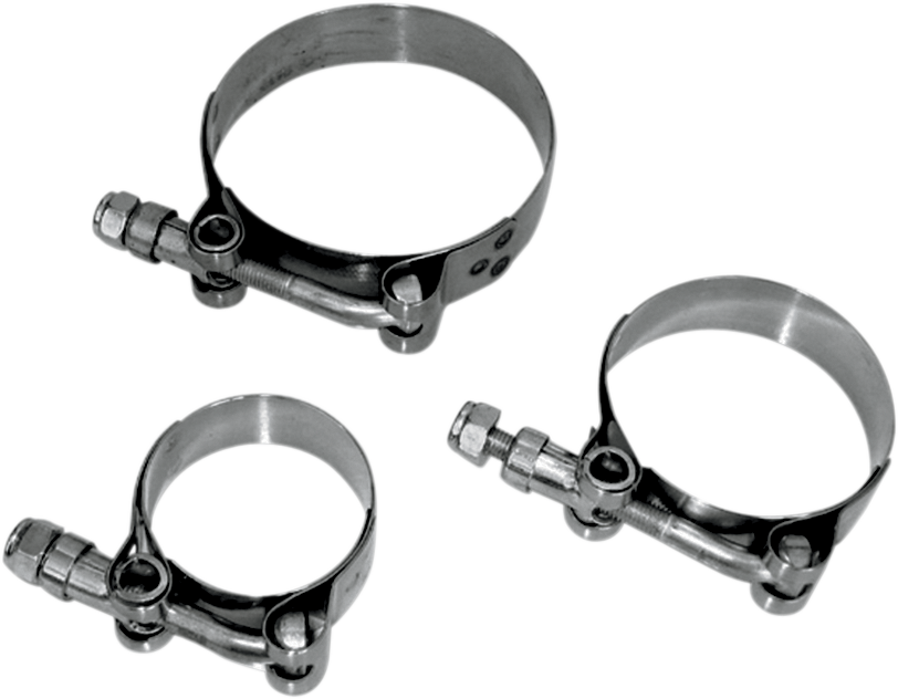 SHINDY Heavy-Duty Exhaust Clamp - 2.21"-2.56" 30-716