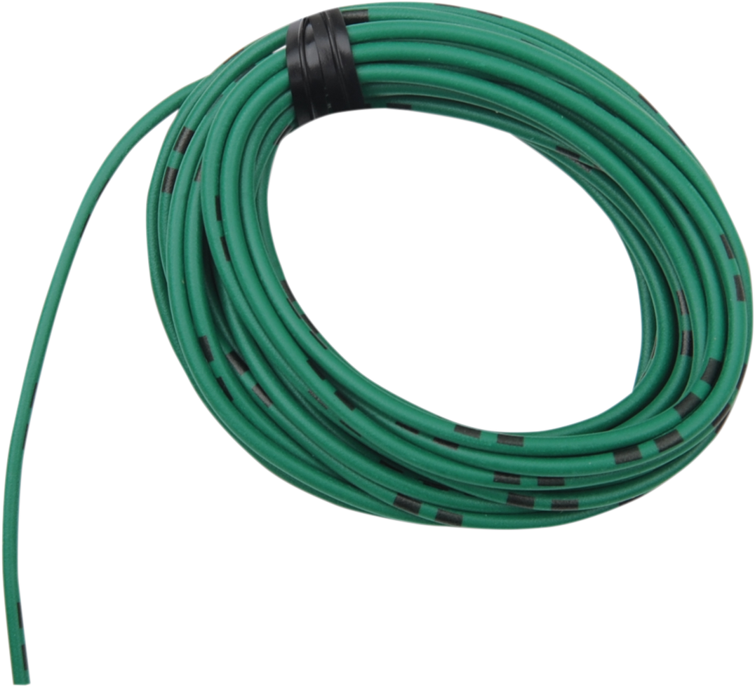 SHINDY 13' Wire Spool - 14 A/12 V - Green 16-673