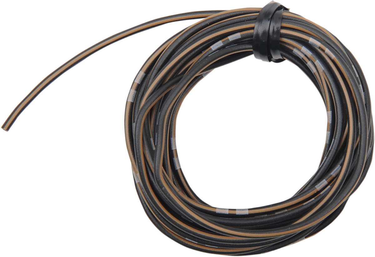 SHINDY 13' Wire Spool - 14 A/12 V - Black/Brown 16-688