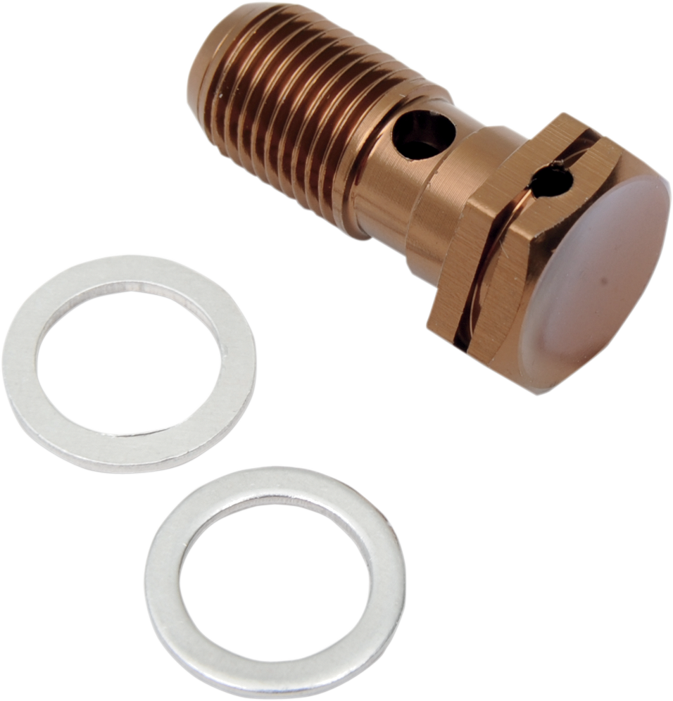 SHINDY Aluminum Banjo Bolt - Single - Suzuki 17-620