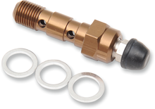 SHINDY Aluminum Banjo Bolt with Bleeder - Suzuki 17-628