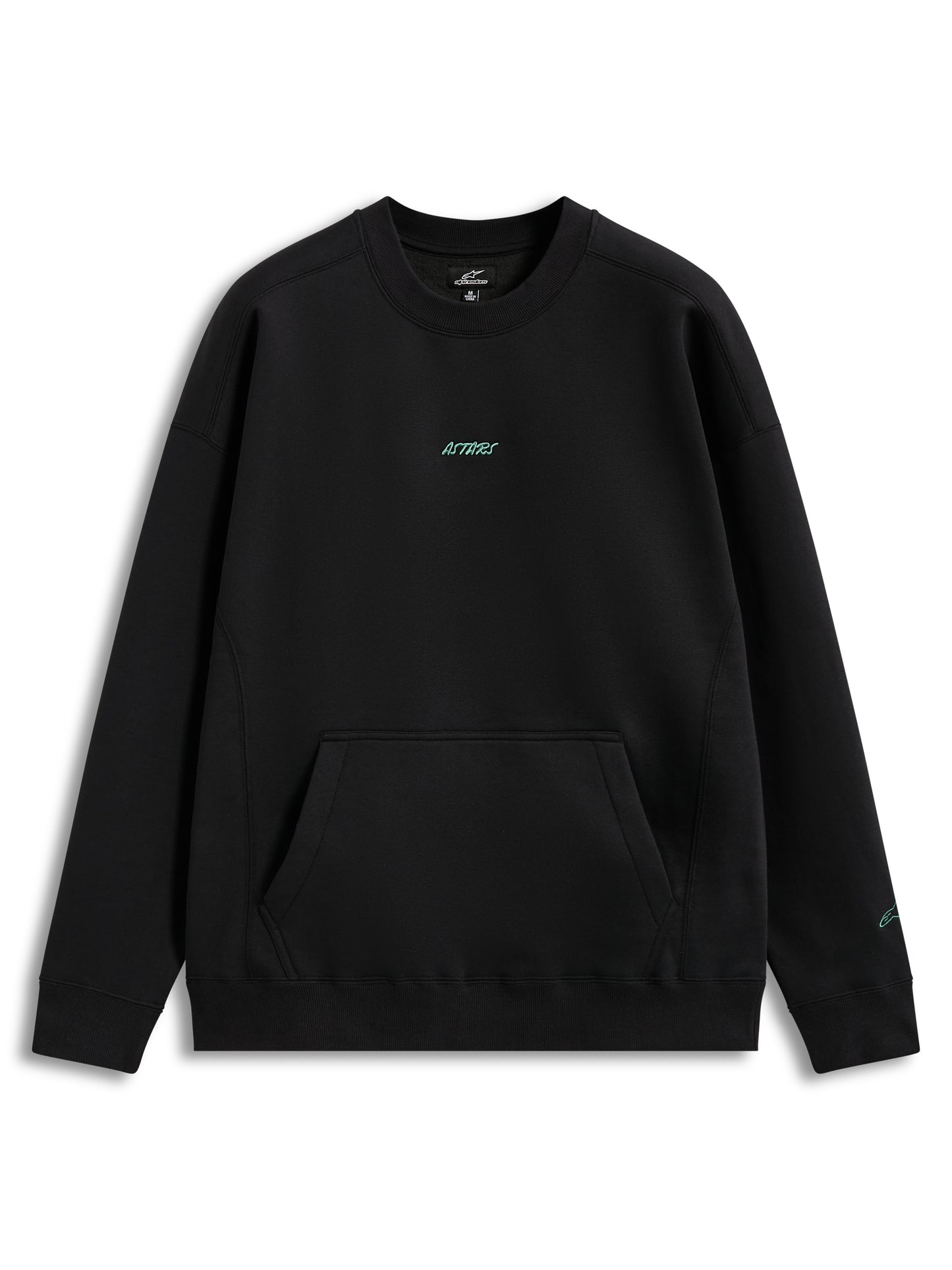 Guise Oversized Crew Black Sm