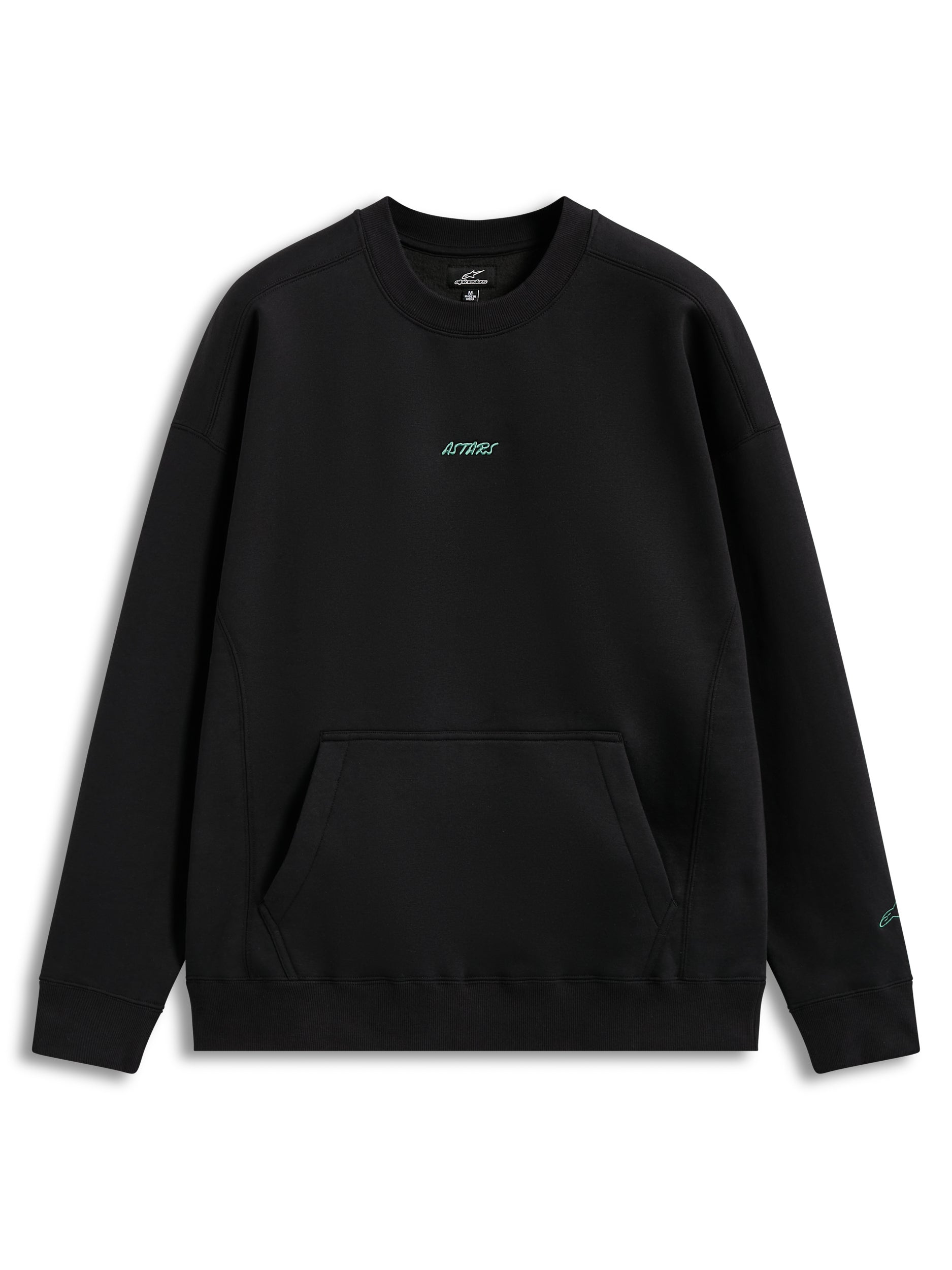 Guise Oversized Crew Black Md