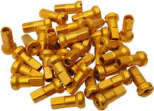 MOOSE OFFROAD Spoke Nipples - MX1 - Gold - 8 Gauge - Set 24-890
