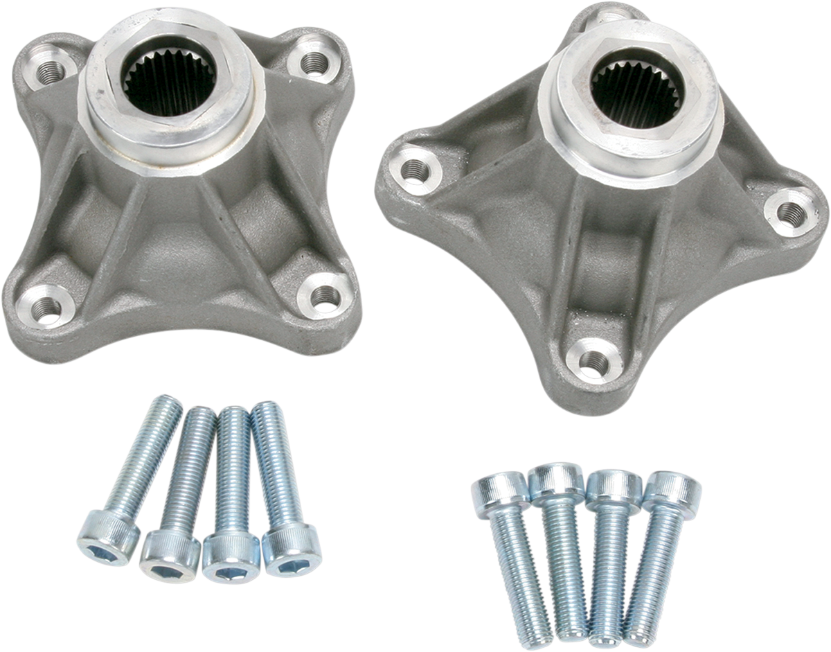 DURA BLUE Wheel Hubs - Rear - Extended - 24 Spline - 4/115 - Yamaha 20-1340X